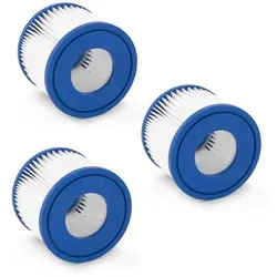MidGard Pool-Filterkartusche Ersatz Filter VI PATRON ersetzt die Originalkartusche 58323 f. Bestway, Zubehör für Bestway 58323, Lay-Z-Spa, Miami, Vegas, Monaco, Paris, Hawaii, Palm Springs, und vielen anderen Pools und Whirlpools, Pool 6 Filter für Miami Monaco Lay-Z-Spa Vegas Palm Springs Flowclear