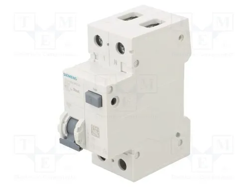 Siemens FI/LS-Schalter 20A 30mA 5SU1356-0KK20 - Trenn- & Lastschalter mit unverzögerter Auslösecharakteristik, ideal für den sicheren Schutz von elektrischen Anlagen gegen Fehlerströme.