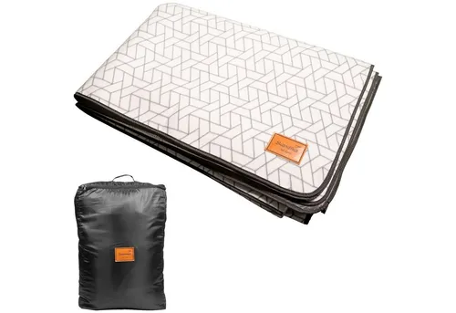 Skandika Zeltteppiche 200 × 300 cm, wetterfester Campingteppich mit Softtouch-Fleece - Zeltteppiche: Verwandeln Sie Ihr Zelt in einen gemütlichen Rückzugsort mit diesem wetterfesten Teppich, der Wärme und Komfort auf feuchtem Boden bietet.
