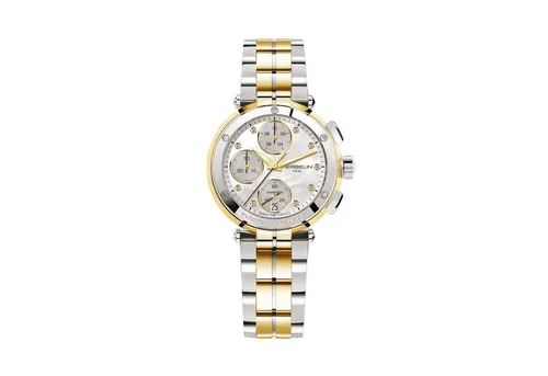 Montre Femme HERBELIN Newport Chrono diamants - Armbanduhren für Damen mit funkelnden Diamanten, perfektes Accessoire für stilbewusste Frauen.