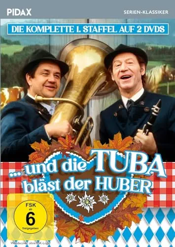 Und die Tuba bläst der Huber, Staffel 1 / Die ersten 13 Folgen der Kultserie von Georg Lohmeier („Königlich Bayerisches Amtsgericht“) (Pidax Serien-Klassiker) [2 DVDs]