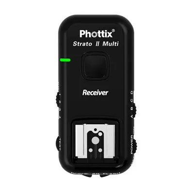 PHOTTIX Strato II Multi Empfänger für Canon – Flexibel und Zuverlässig - Zusätzlicher Empfänger für PHOTTIX Strato II, ideal für kreative Aufnahmen. Ermöglicht kabelloses Auslösen Ihrer Kamera und ist perfekt für die Fotografie.