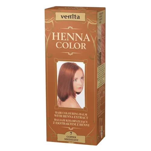 VENITA Henna Color balsam koloryzujący z ekstraktem z henny 7 Mied 5902101710701
