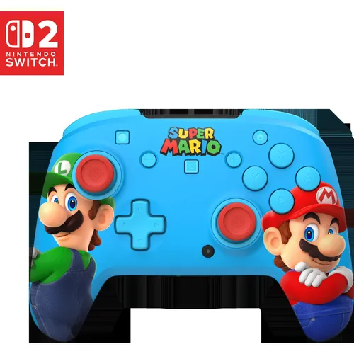 Turtle Beach Rematch Wireless Mario & Luigi Gamecontroller - Der Turtle Beach Rematch Wireless Gamecontroller für Switch, Switch 2, Switch Lite und Switch OLED bietet kabellosen Spielspaß und ergonomisches Design für stundenlange Gaming-Sessions.