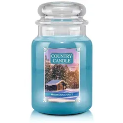 Mountain Chalet 680g Kerze - Genießen Sie die behagliche Atmosphäre mit dieser 680g Duftkerze. Ideal für entspannte Abende, schafft sie eine warme und einladende Stimmung in Ihrem Zuhause.