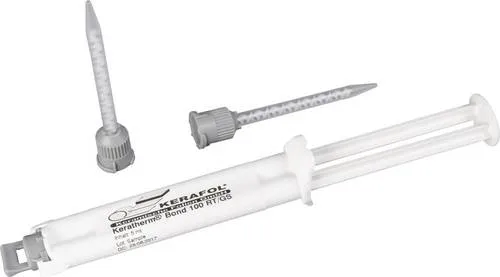 Kerafol Keratherm-Bond 100 RT Wärmeleitkleber 5ml - Hochleistungs-Wärmeleitkleber mit schneller Aushärtezeit, ideal für die effektive Verbindung von Bauteilen und Kühlkörpern. Lösemittelfrei und einfach anzuwenden.