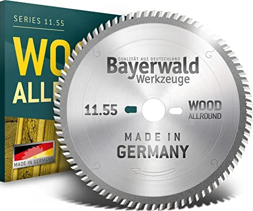 Bayerwald HM Kreissägeblatt 315 x 3.2/2.2 x 30 Z96 WZ - Kreissägeblätter für universellen Einsatz, Made in Germany. Ideal für präzise Längs- und Querschnitte in Naturholz und kunststoffbeschichteten Platten.