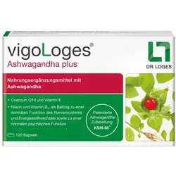 VIGOLOGES Ashwagandha plus Kapseln 60 St – für Wohlbefinden - VIGOLOGES Ashwagandha plus Kapseln 60 St, ideal zur Unterstützung des täglichen Wohlbefindens. Praktische Kapseln für eine einfache Einnahme.