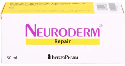 Neuroderm Repair Creme 50 ml - Effektive Hautpflege - Arzneimittel zur intensiven Reparatur trockener und gereizter Haut, ideal für empfindliche Hauttypen und zur Linderung von Neurodermitis-Symptomen.