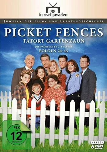 Picket Fences - Tatort Gartenzaun Staffel 2 [6 DVDs] - Spannende Krimiserie auf 6 DVDs, freigegeben ab 16 Jahren, ideal für Fans von packenden Geschichten und überraschenden Wendungen.