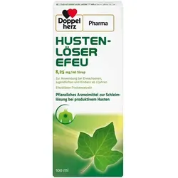 Hustenlöser Efeu 8.25 mg/ml Sirup 100 ML - Pflanzlicher Sirup zur Unterstützung der Schleimlösung bei Husten, ideal für Erwachsene und Kinder ab 2 Jahren. Genießen Sie eine angenehme Einnahme mit geprüfter Qualität!