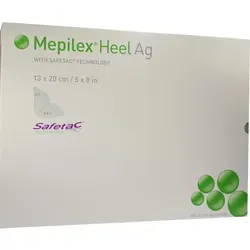 MEPILEX Heel Ag Schaumverband 13x20 cm steril 5 St PZN 6574920