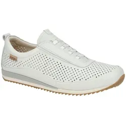 Pikolinos Liverpool Sneakers aus Leder für Männer in Blanco - Herren-Sneaker aus hochwertigem Leder mit sommerlicher Perforierung, ideal für Job und Freizeit – unglaublich bequem für ein tolles Lauferlebnis!