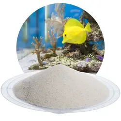 Aquariumsand weiß 0,2-0,5 mm - 25 kg Sack - Aquarien Zubehör, hochwertiger Natursand für optimale Lebensbedingungen deiner Fische und Pflanzen, ideal für Aquascaping und perfekte Mini-Landschaften.