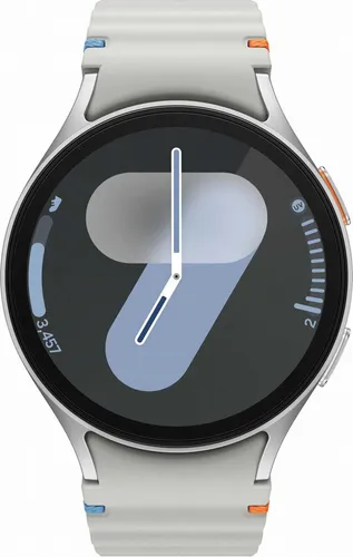 Samsung Galaxy Watch7 SM-L310 - 44 mm Fitnessuhr in Silber mit 32 GB, sportlichem Design und intelligenten AI-Funktionen für eine personalisierte Benutzererfahrung