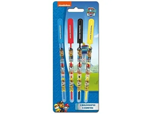 Paw Patrol - Kugelschreiber Gel Blister x4