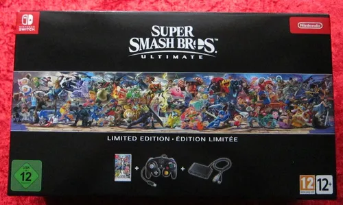 Super Smash Bros. Ultimate Limited Edition für Nintendo Switch - Spiele für Nintendo Switch mit exklusiven Inhalten und einzigartigem Design, perfekt für Fans und Sammler.