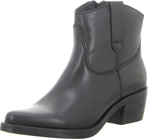 Apple of Eden Adult Wanderschuhe Gr. 36 - Schwarze Wanderschuhe aus langlebigem Echtleder mit hautfreundlicher Lederdecksohle und bequemem Reißverschlusseinstieg.