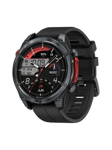 Zeblaze Stratos 4 GPS RUGGED Smartwatch - Robuste Smartwatch mit 5ATM und IP69K, ausgestattet mit GPS, Blutsauerstoffsensor und Fitness-Tracking für Outdoor-Enthusiasten.