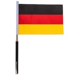 Out of the Blue Flagge Deutschlandfahne ausziehbar ca. 51 cm Bundesflagge