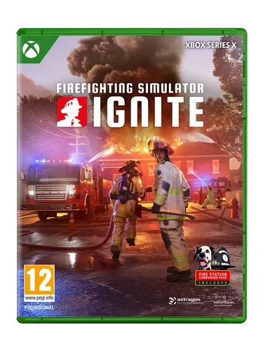 Firefighting Simulator - Ignite - Microsoft Xbox Series X - Simulation - PEGI 12 - Erlebe packende Einsätze als Feuerwehrmann in einer lebendigen Stadt. Kämpfe gemeinsam mit Freunden gegen dynamische Brände und rette Leben mit authentischen Werkzeugen und Fahrzeugen.