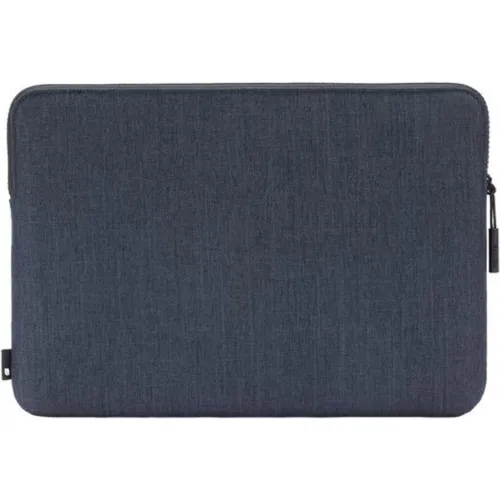 Incase Woolenex Kompakt Ärmel für 14-Zoll MacBook Pro 2021 - Navy Blau, strapazierfähig und wasserabweisend mit weichem Kunstpelzfutter und zusätzlicher Zubehörtasche