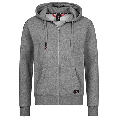 Höhenhorn Woodberg Herren Hoodie Dunkelgrau Gr. 4XL - Bequemer Hoodie aus atmungsaktiver Baumwolle für vielseitige Anlässe. Strapazierfähig und modisch, ideal für Freizeit, Sport und Outdoor-Aktivitäten.