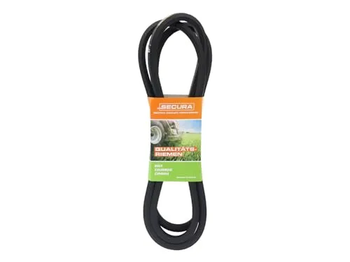 SECURA Keilriemen 226cm für MTD Mastercut Aufsitzmäher - Rasenmäherriemen mit hoher Zugfestigkeit, ideal für MTD Mastercut Aufsitzmäher 92-155P 155TE. Langlebiger Nachbau mit Aramidfasern für extra Stabilität.
