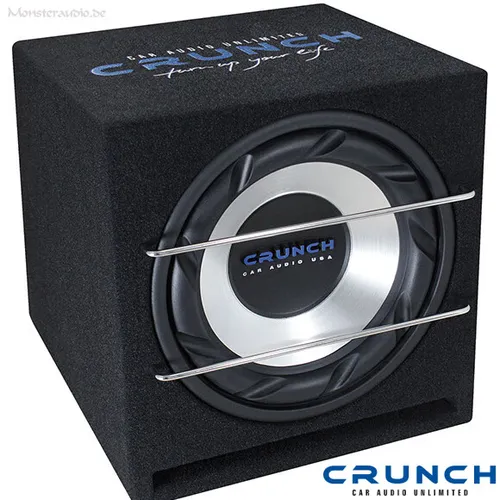 Crunch CRB350 Passiv Subwoofer 30 cm - 700 Watt - Car-HiFi-Lautsprecher mit kraftvollen 700 Watt Leistung, ideal für ein beeindruckendes Bass-Erlebnis im Auto.