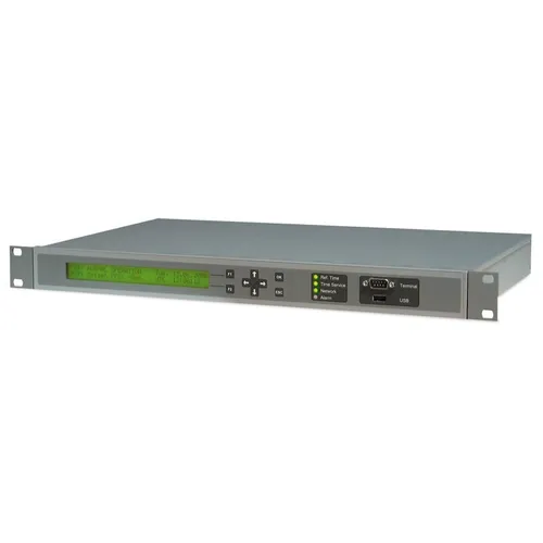 Peweta NTP Zeit-Server PRO 11.960.120 - Präziser NTP Zeit-Server für Wanduhren, ausgestattet mit DCF77-Antenne. Ideal für zuverlässige Zeitmessung in professionellen Umgebungen.