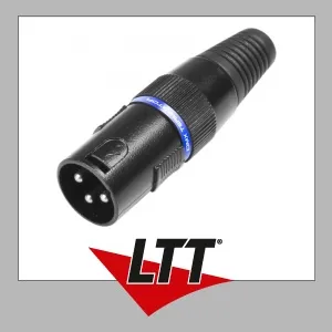 Adam Hall Connectors K3 DMXT 3 DMX Terminator 3 pol 120 Ohm