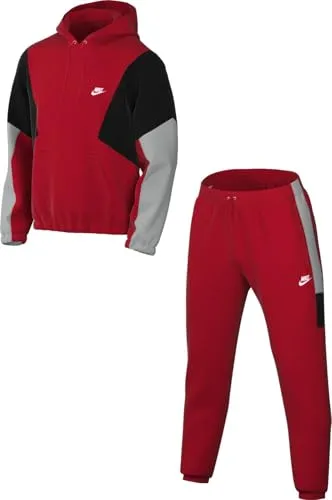 Nike Herren Trainingsanzug CLUB FLEECE M - Trainingsanzug von Nike Sportswear, sportliches Design und weicher Fleece-Stoff für ultimativen Komfort beim Training.
