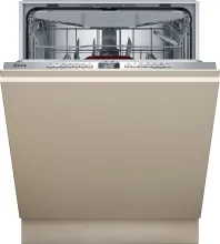 S255EVX04E N50 Spülmaschine 60 cm mit Home Connect - Geschirrspüler mit XXL-Kapazität für 14 Maßgedecke, leise mit 44 dB und smarten Funktionen über Home Connect für mehr Komfort.
