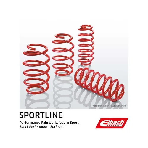 Eibach Tieferlegungsfedern Sportline für Opel Astra Caravan H 40-45/35mm - Tieferlegungsfedern für Opel Astra Caravan, sorgen für ein sportliches Fahrverhalten und eine ansprechende Optik. TÜV-Gutachten inklusive, ideal für Autofans!