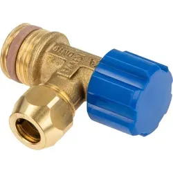 tecuro Eckventil 1/2 Zoll x 3/8 Zoll - selbst dichtend für UP-Spülkasten - Hochwertiges Eckventil mit selbst dichtendem Anschluss für UP-Spülkästen. Robuste Messing-Spindel und einfache Installation ohne zusätzliches Dichtmaterial. Ideal für langlebige Anwendungen.