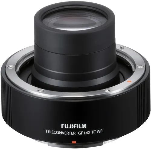 FUJI GF 1.4X TC WR Telekonverter mit Zugabe - Kamerazubehör für FUJI GF-Kameras, erweitert die Brennweite um 1,4x und sorgt für beeindruckende Bildqualität.