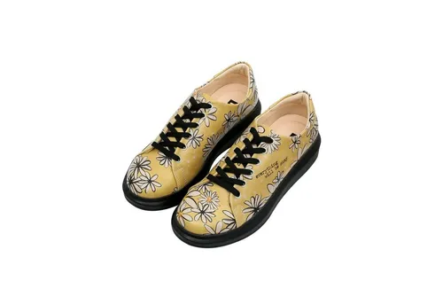 DOGO Myra Low-Top Sneaker Everything Will Be Okay Damen Sneaker Plateausneaker Handgefertigt