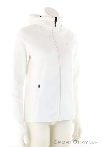 Peak Performance Rider Essentials Zip Hood Damen Sweater - Weiss - M - Bequemer und strapazierfähiger Midlayer für Outdoor-Aktivitäten. Aus dehnbarem Fleece, schnell trocknend und mit Kinnschutz für optimalen Tragekomfort.