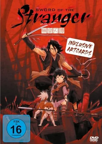 DVD Sword of the Stranger - Anime-Film über die aufregende Reise des Jungen Kotaro und seines Samurai-Begleiters Nanashi, die von Mingkriegern verfolgt werden. Ein fesselndes Abenteuer voller Action und Schwertkämpfe.