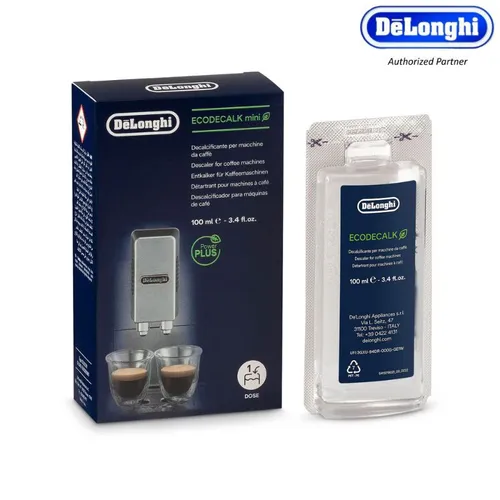 De Longhi Original EcoDecalk DLSC101 - Entkalker für Kaffeemaschinen, umweltfreundlich und verlängert die Lebensdauer Ihrer Maschine