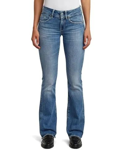 G-STAR 5-Pocket-Jeans blau 30/30 - faded lazurite blue - Hochwertige 5-Pocket-Jeans aus 89% Baumwolle, ideal für den Alltag. Pflegeleicht bei 30°C, für höchsten Tragekomfort und lässigen Stil.