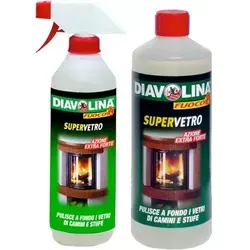 DIAVOLINA S/VETRO CAM/ STUF.SPR+RIC. - Hochwertige Kaminanzünder - Effektive Kaminanzünder für einfaches Anzünden. Ideal für gemütliche Abende, sicher und praktisch in der Anwendung.