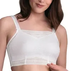 Anita Care BH Fleur Lace Bandeau Top Weiß E 95 Damen
