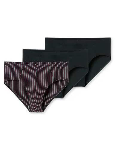 Schiesser Minislip 95/5 Essentials (3er Pack) - Bequeme Minislips aus hochwertiger Baumwolle mit Elasthan für optimale Passform. Maschinenwaschbar bei 60°C, ideal für den täglichen Gebrauch.