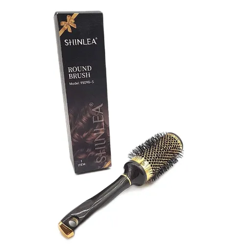 SHINLEA Lockenbürste Haarpflege Damen Kinder 43 mm Ziegenfrei St