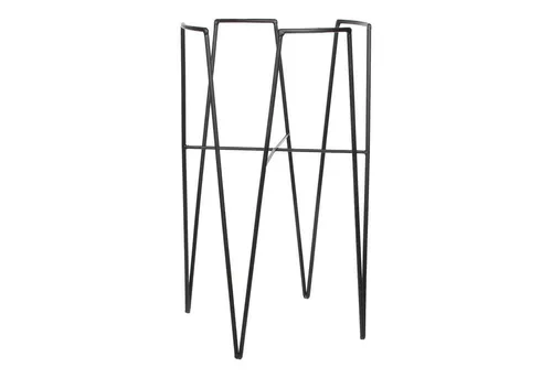Mica Decorations Blumenständer Mica Decorations Blom Plant standard schwarz - l29,5xb29,5xh50cm - Moderner Pflanzenständer aus robustem Metall in elegantem Schwarz. Ideal zur stilvollen Präsentation Ihrer Pflanzen und passend für jedes Zuhause.