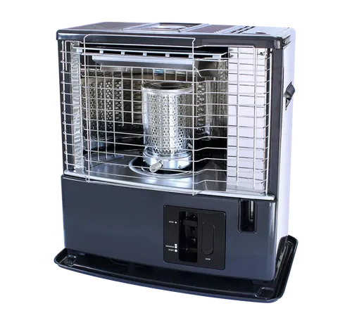 Petroleumofen Tosai 360 A - 3 kW mit CO2-Luftsensor - Heizgerät für den freistehenden Einsatz, 3000 Watt Heizleistung und automatisches Not-Aus System für mehr Sicherheit.
