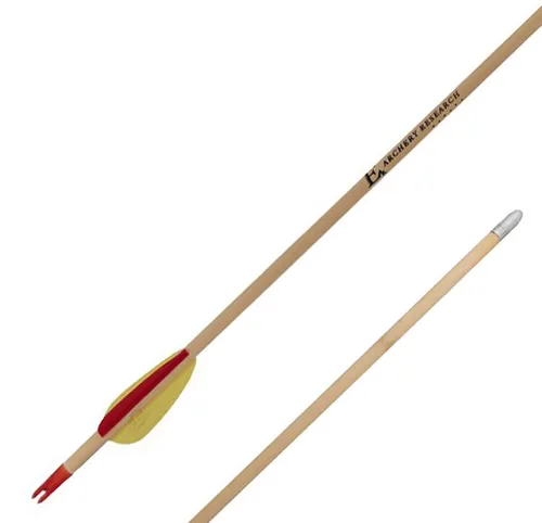 Holzpfeil Motega 27 Zoll mit Plastikfletches