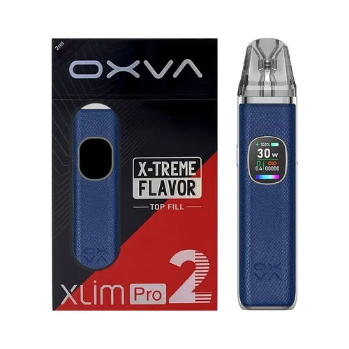 OXVA Xlim Pro 2 Blue Python E-Zigarette, befüllbares Pod-System