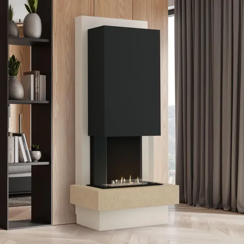 muenkel design Milano Ethanolkamin Jura - Stilvoller Raumhighlight - Der Milano Ethanol Kamin von muenkel design überzeugt durch modernes Design und hohe Sicherheitsstandards. Ideal für stilvolle Innenräume, bietet er harmonische Flammen und einfache Bedienung.